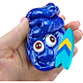 Doctor Squish DIY putty figur - blå