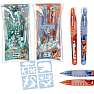 Dino world glitter tattoo gel pens - flere varianter - assorteret