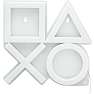 PlayStation LED neon væglampe - multifarvet