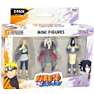 Naruto Shippuden figurer 7 cm 3-pak - flere varianter - assorteret