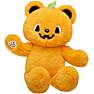 Build-A-Bear selvlysende græskarbamse