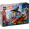 LEGO Marvel Iron Man-bil og Black Panther mod Red Hulk 76310