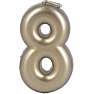 Salling kagelys "8" - Guld
