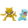 Pokemon figur Totodile og Abra