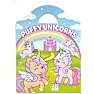 Puffy Stickers landskab - Unicorn