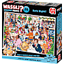 Wasgij Date Night puslespil - 1000 brikker