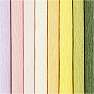 Crepepapir pastelfarver 8 ark