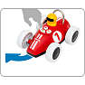 BRIO 30234 Leg og lær action racerbil