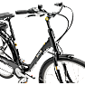 SCO E-Modern dame elcykel 7 gear 28" 10,2 AH - sort