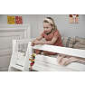 Hoppekids ECO Luxury halvhøj seng 90x200 cm - hvid