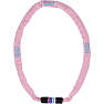 321 Go! kædelås med kode - lyserød/turkis