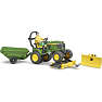 John Deere havetraktor + trailer