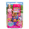 Barbie Malibu marked legesæt med dukke