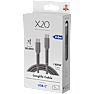 X2O Longlife 100W USB-C/C-kabel 2M - Titangrå