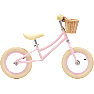 PUCH løbecykel - lyserød