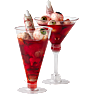 Halloween drinks 15 cm - flere varianter - assorteret
