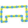 Scoop fidget track