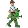 Rid-på-dino kostume str. 128