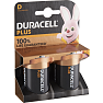Duracell batterier Plus Power D - 2 stk.