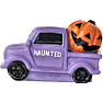 Halloween landskabs tilbehør - flere varianter - assorteret