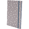 Danpen notesbog A5 - blomster/beige