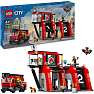 LEGO City Brandstation med brandbil 60414