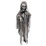 Halloween skelet 170 cm - grå