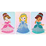 Diamond art billede - prinsesser