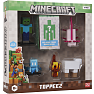 Minecraft 3D figur 6 stk.