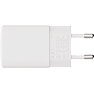 X2O 35W dobbelt hjemmeladersæt USB-C/A med 1,2 m kabel GaN - Hvid