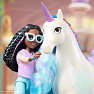 Unicorn academy Layla & Glacier dukke og hest