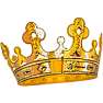 Liontouch prinsessekrone i skum - flere varianter - assorteret
