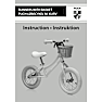 PUCH løbecykel med kurv - grøn