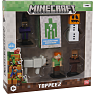 Minecraft 3D figur 6 stk.