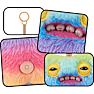 Fuggler nøglering 13 cm - assorteret