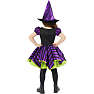 Halloween neonheks kostume str. 140