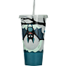 Halloween selvlysende tumbler - 750 ml - flere varianter - assorteret