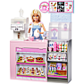 Barbie kaffebar med Barbie dukke