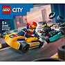 LEGO City Gokarts og racerkørere 60400