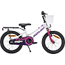 Puch Moonlight pige juniorcykel 1 gear 16" 2024 - hvid/pink
