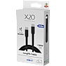 X2O Longlife 100W USB-C/C-kabel 2M - Sort