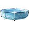 Intex pool-sæt med havmotiver og stålrammekonstruktion 3.05 m