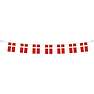 Salling flagguirlande 5 meter - Dannebrog