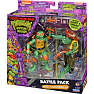 Turtles mayhem mutant good vs bad 2-pack - assorteret
