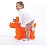 LUDI dino som hoppedyr - orange