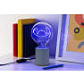 Stitch LED neonlampe - blå