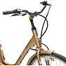 SCO E-Modern dame elcykel 7 gear 28" 10,4AH 2025 - mokka