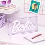 Barbie neonskilt - lyserød