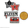 Stranger Things sæt af 4 Pins - sæson 1
