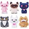 Fuggler bamse Alley Cats - assorteret
